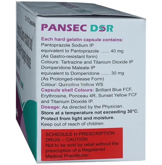 pansec dsr capsule 15's